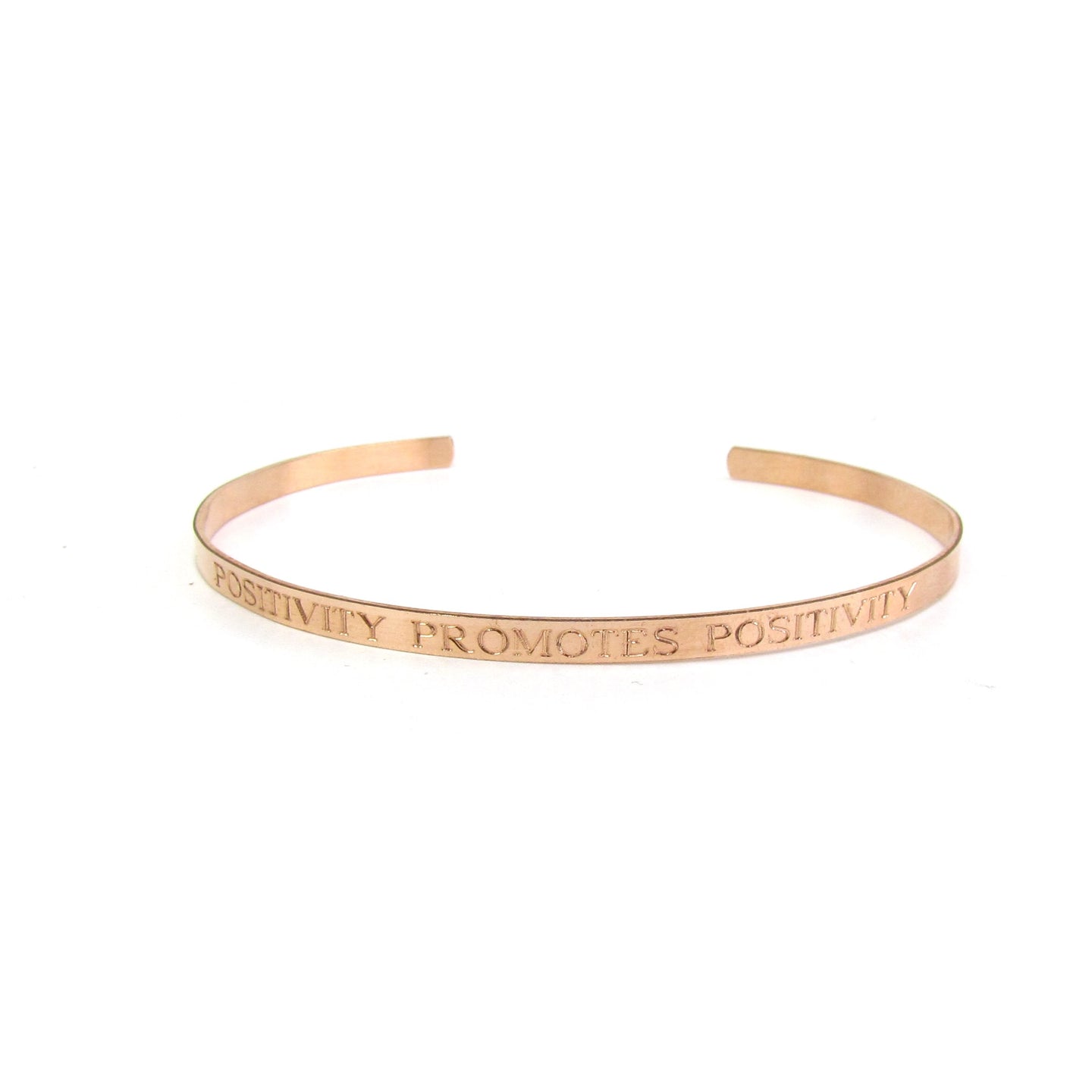 Engraved Cuff Bracelet | Custom Mantra + Inspirational Quote | Rose, Gold Filled or Sterling Silver